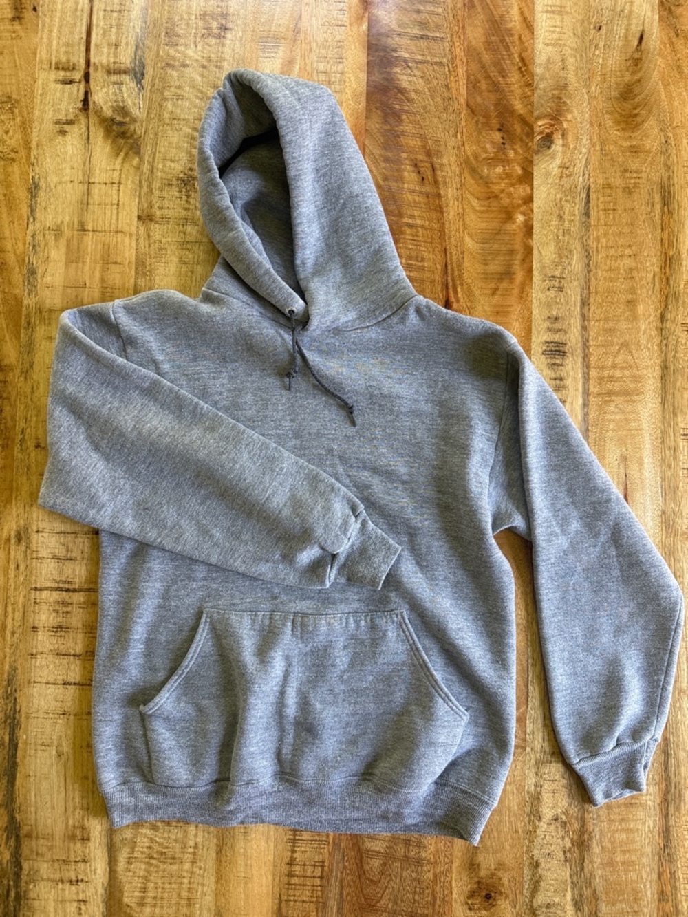 1980s Vintage Russell Super Weights grey hoodie men’s medium